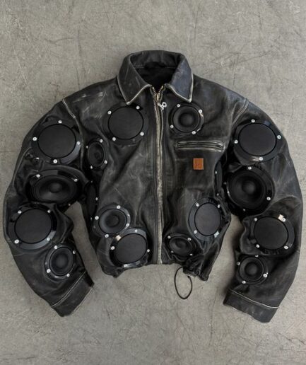 Badson Black Leather Jacket