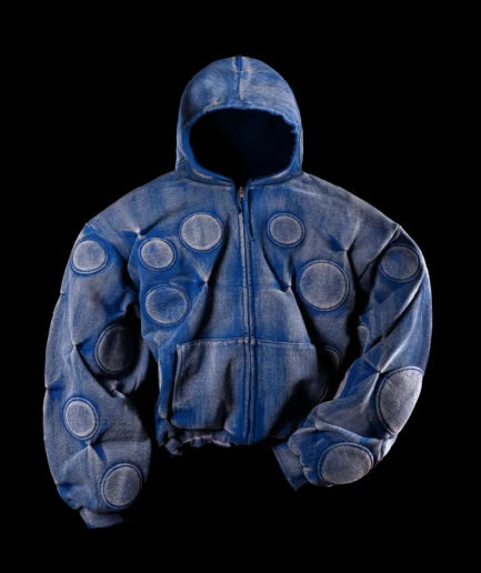 Badson Cobalt Oxygen Padded Hoodie Blue