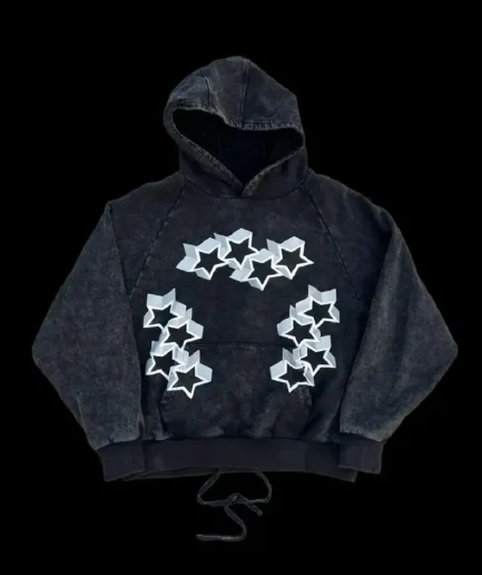 Badson Triple Star Hoodie Black